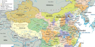 Politická mapa China